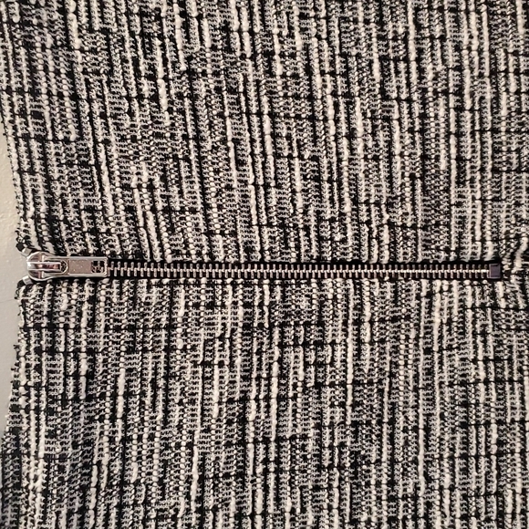 New Look Black & White Tweed Dress 6 NWT - Picture 6 of 6